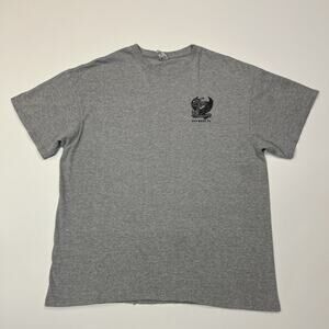 American Biker Shirt Mens Size XL Extra Large Gray Motorcycle Florida Tee